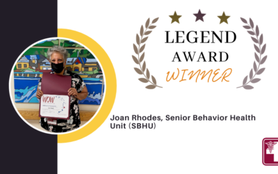 Congratulations to the Roxborough Memorial Hospitals WOW Legend Recognition Award Recipient