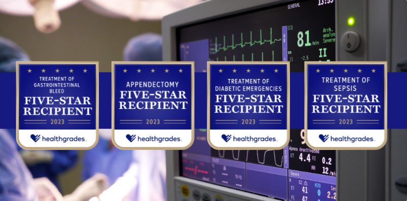 ROXBOROUGH MEMORIAL HOSPITAL IS NATIONALLY-RECOGNIZED IN THREE SERVICE LINES BY HEALTHGRADES