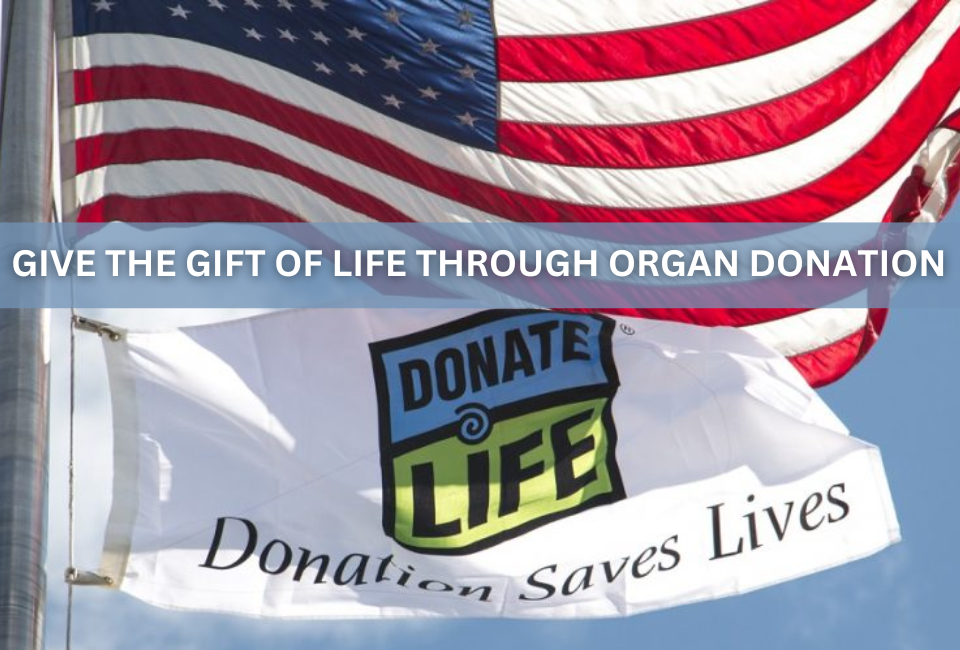 Donate Life Month Flag-Raising Ceremony Held at Roxborough Memorial Hospital