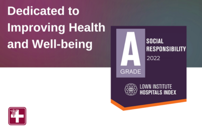 Roxborough Memorial Hospital Receives “A” Grade on the  Lown Institute Hospitals Index for Social Responsibility
