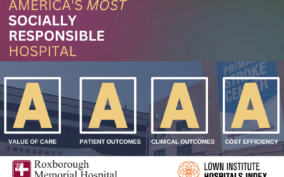Roxborough Memorial Hospital Earns “A” for Social Responsibility on National Ranking