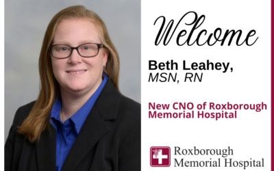 Roxborough Memorial Hospital Welcomes New Chief Nursing Officer, Beth Leahey, MSN, RN