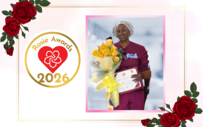 Cynthia Tarver Awarded the Prestigious Rosie Award for Outstanding Patient Care